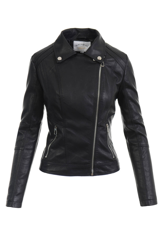 Damska Kurtka Ramoneska Megan Czarna