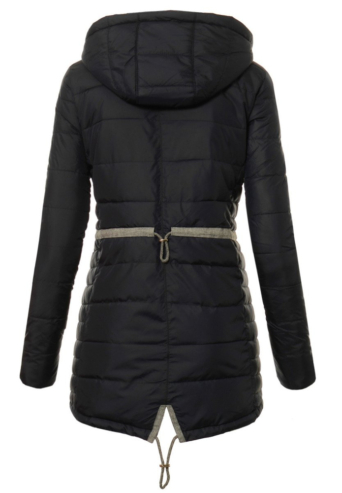 Damska Jesienna Wiosenna Kurtka Zoja Granatowa