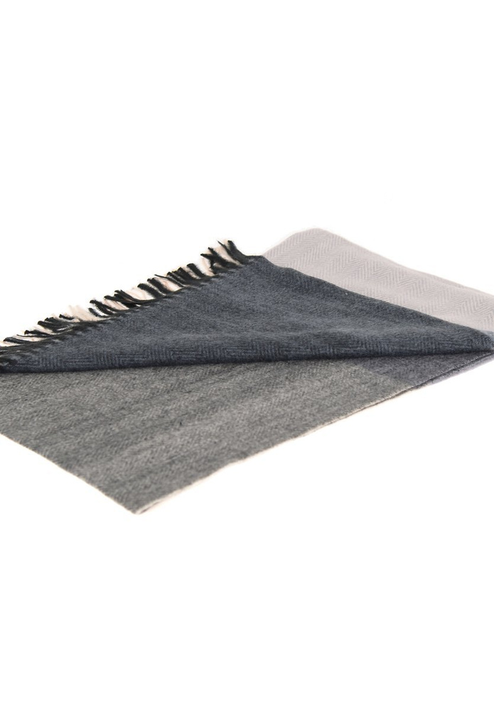 Szal Damski Szaro Beżowy