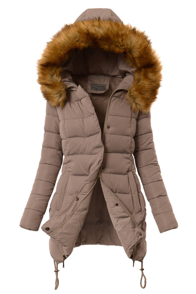 Damska Kurtka Ortalionowa Srebrna