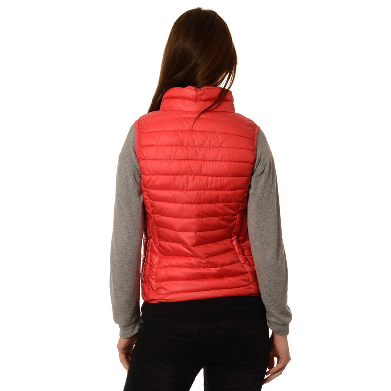 Damska Kamizelka Bezrękawnik Lea Malinowy