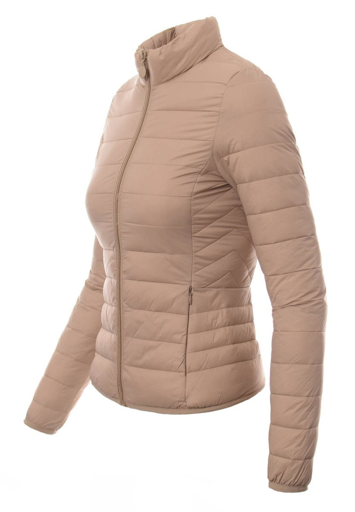 Damska Wiosenna Kurtka Beżowa