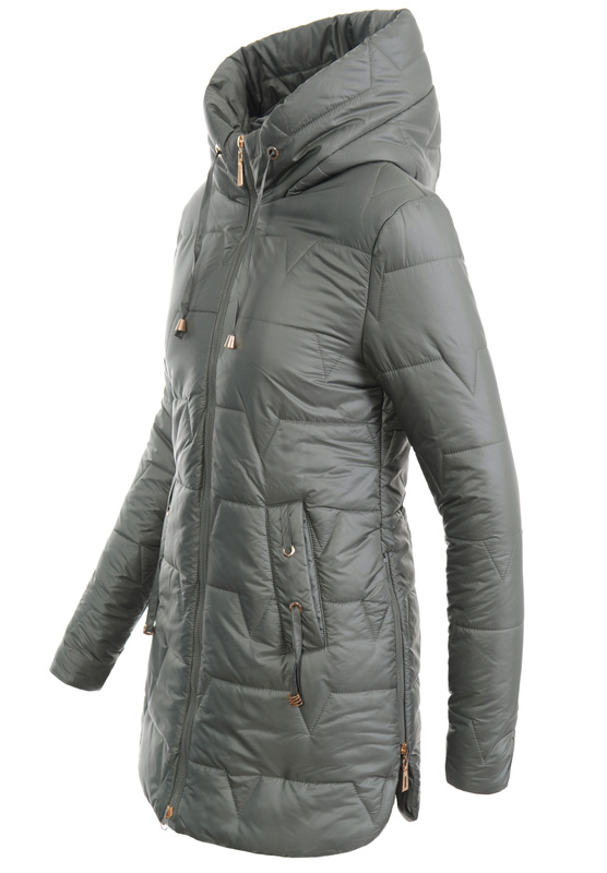 Damska Kurtka Zimowa Alina Zielona