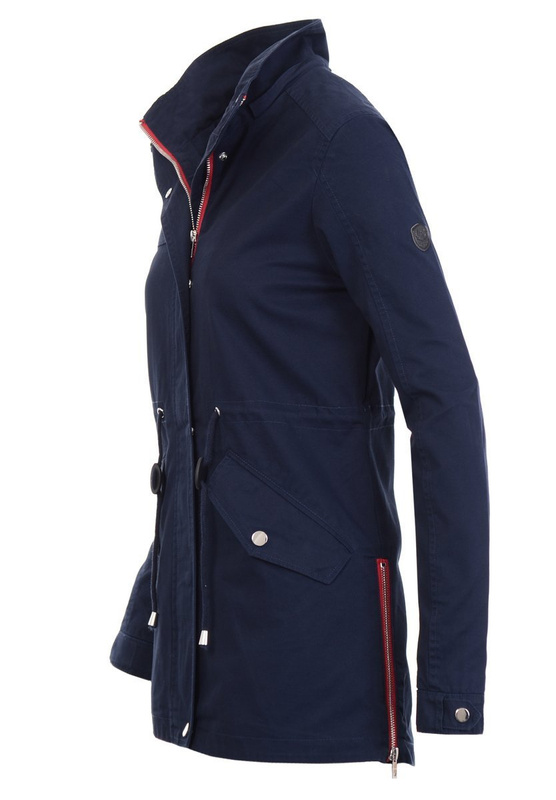 Kurtka Parka Wiosenna Granatowa