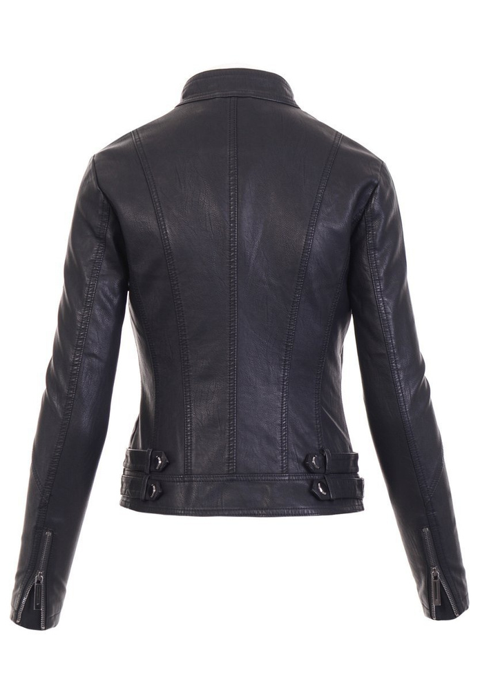 Damska Kurtka Ramoneska Elena Czarna