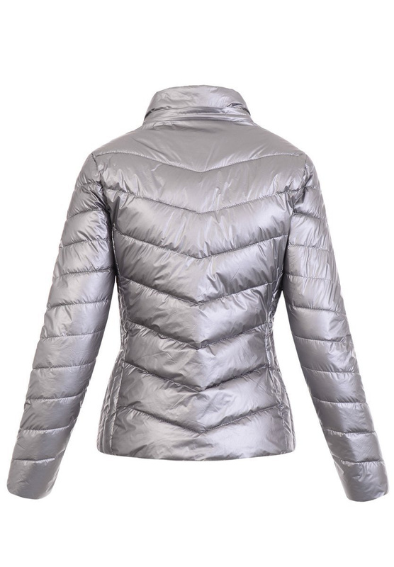 Damska Wiosenna Kurtka Hana Grafitowa