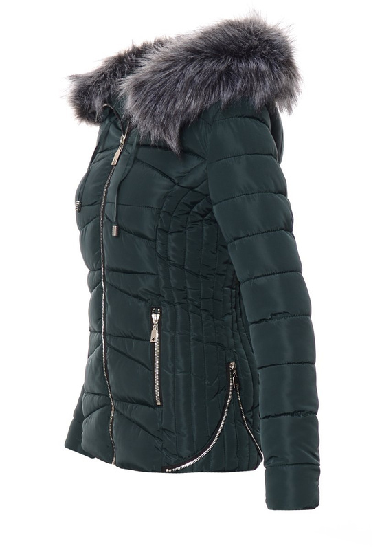 Damska Kurtka Ortalionowa Fabia Zielona