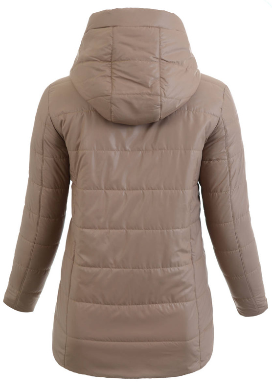 Damska Wiosenna Kurtka Ernesta Beżowa