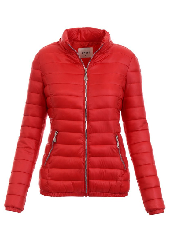 Damska Wiosenna Kurtka Sonia Czerwona