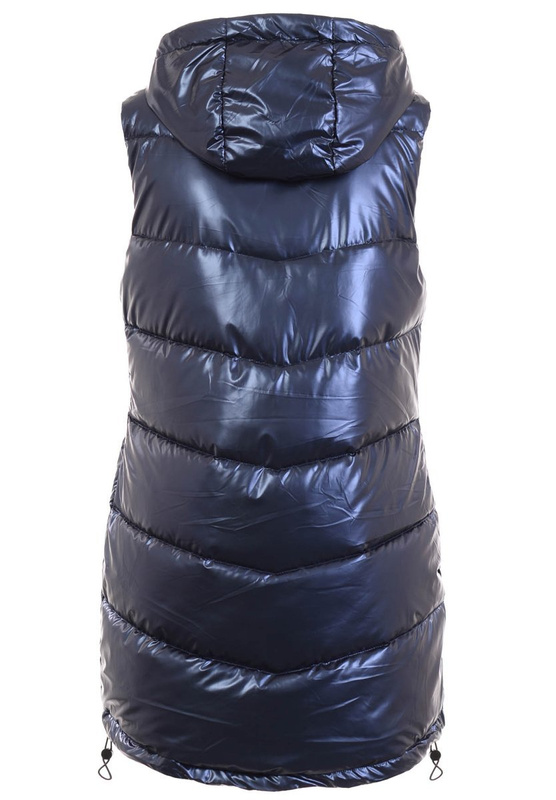 Damska Kamizelka Bezrękawnik Nikola Granatowa