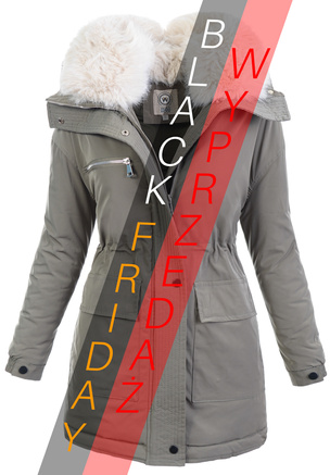 Parka Zimowa Parka Oxana Zielona