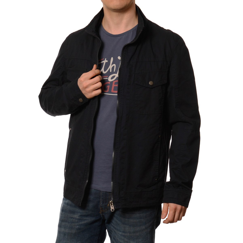 Męska Wiosenna - Jesienna Kurtka Simon Granatowa