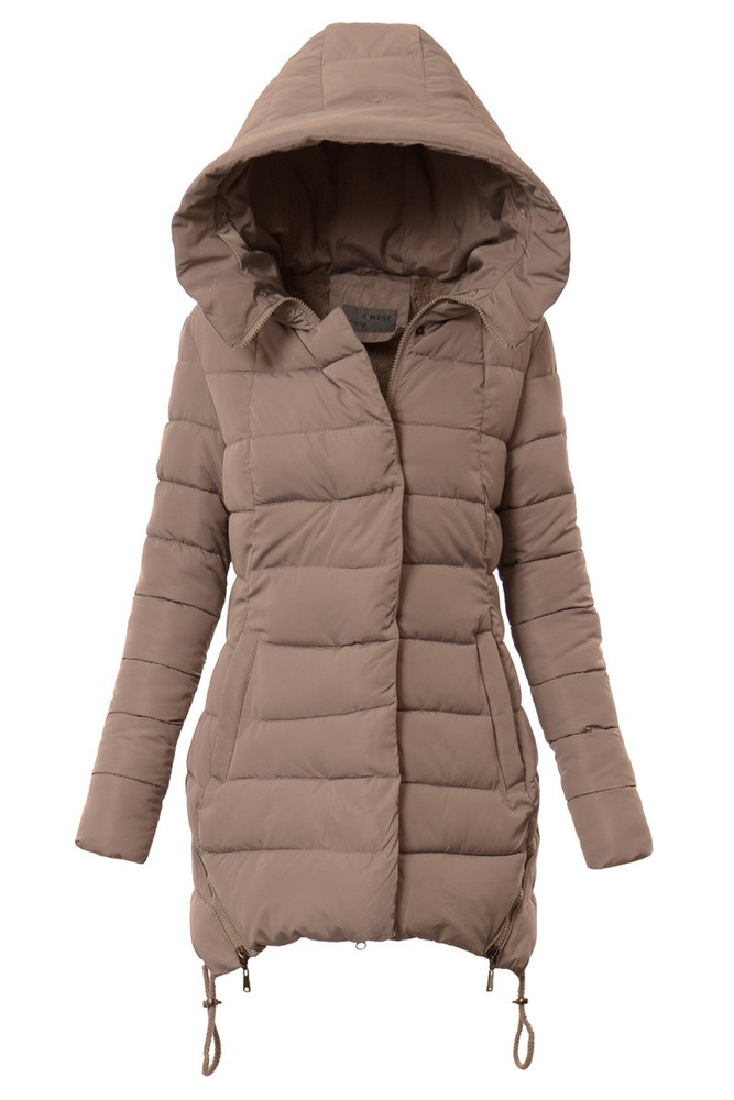 Damska Kurtka Ortalionowa Srebrna