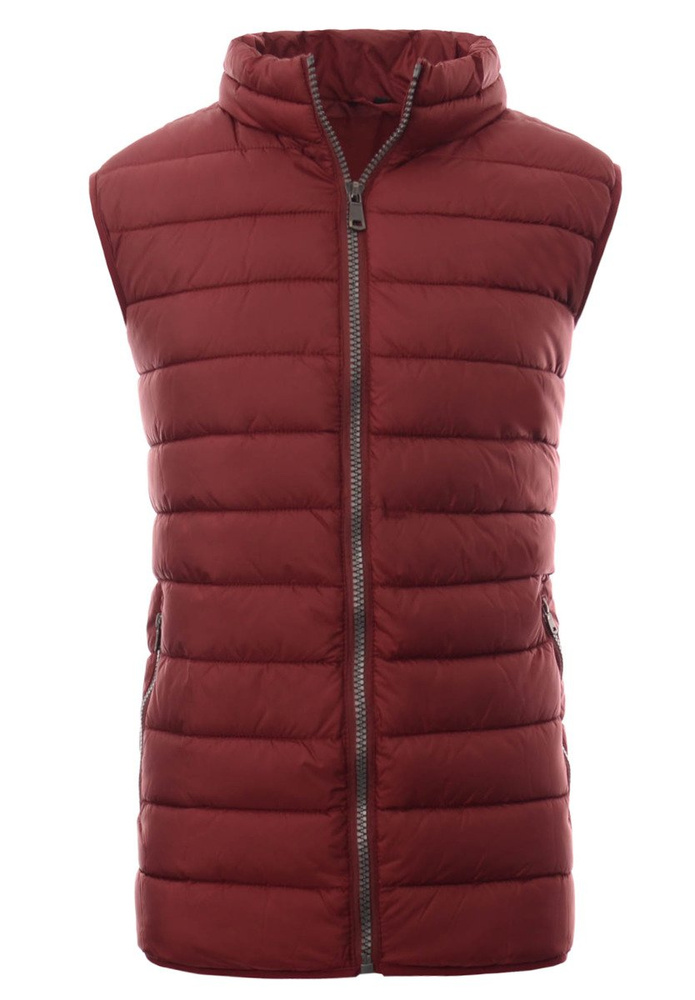 Męska Kamizelka Bezrękawnik Grzegorz Bordowy