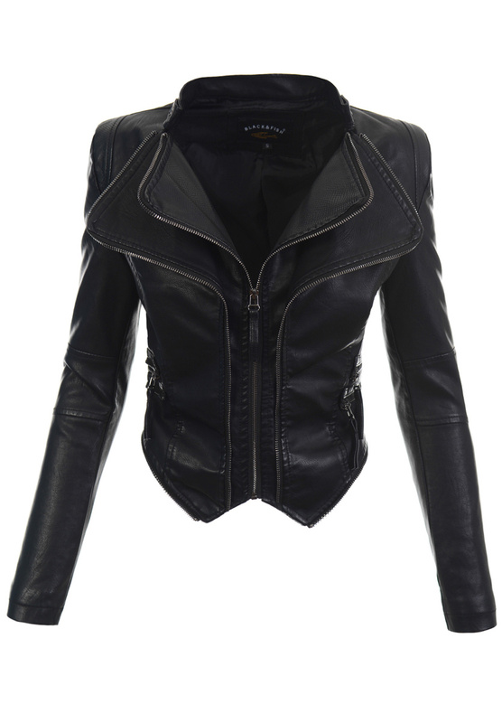 Damska Kurtka Ramoneska Catina Czarna