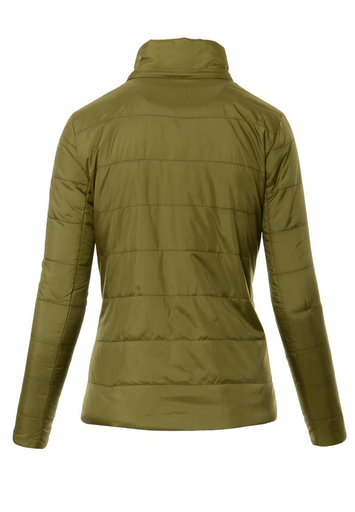 Damska Jesienna Wiosenna Kurtka Oliwkowa