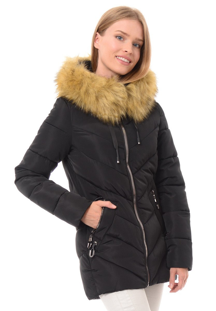 Kurtka Zimowa Anastazja Czarna