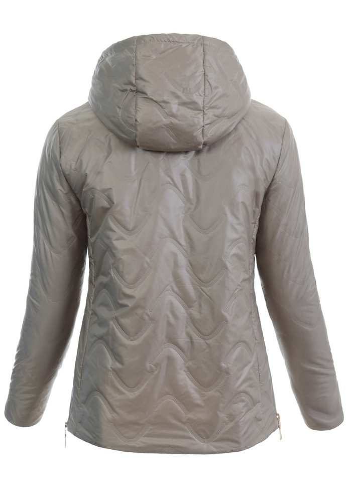 Damska Kurtka Przejściowa Wiosenna Pelagia Cappuccino