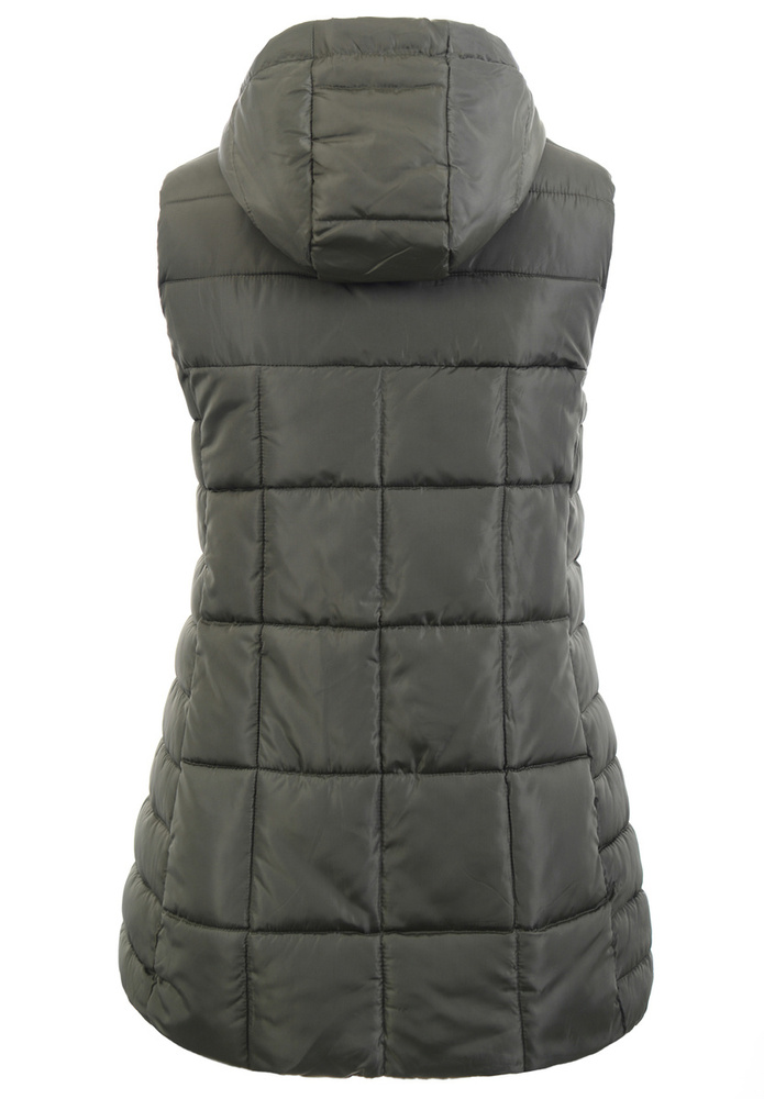 Damska Kamizelka Bezrękawnik Bronisława Zielony
