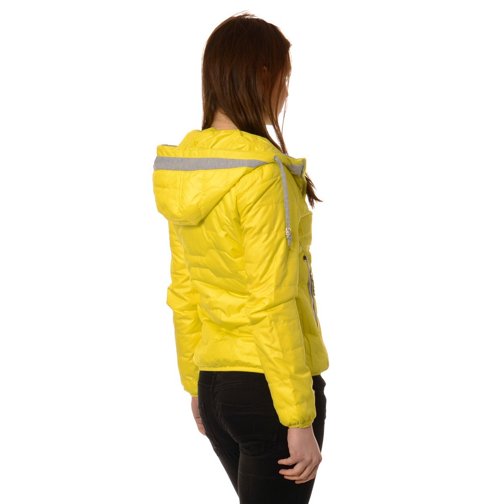 Damska Kurtka Ortalionowa Wiosenna - Jesienna Vittoria Limonkowa