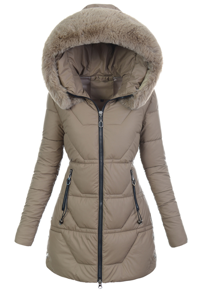 Damska Kurtka Zimowa Carmen Cappuccino