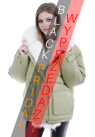 Damska Kurtka Pikowana Kristin Zielona