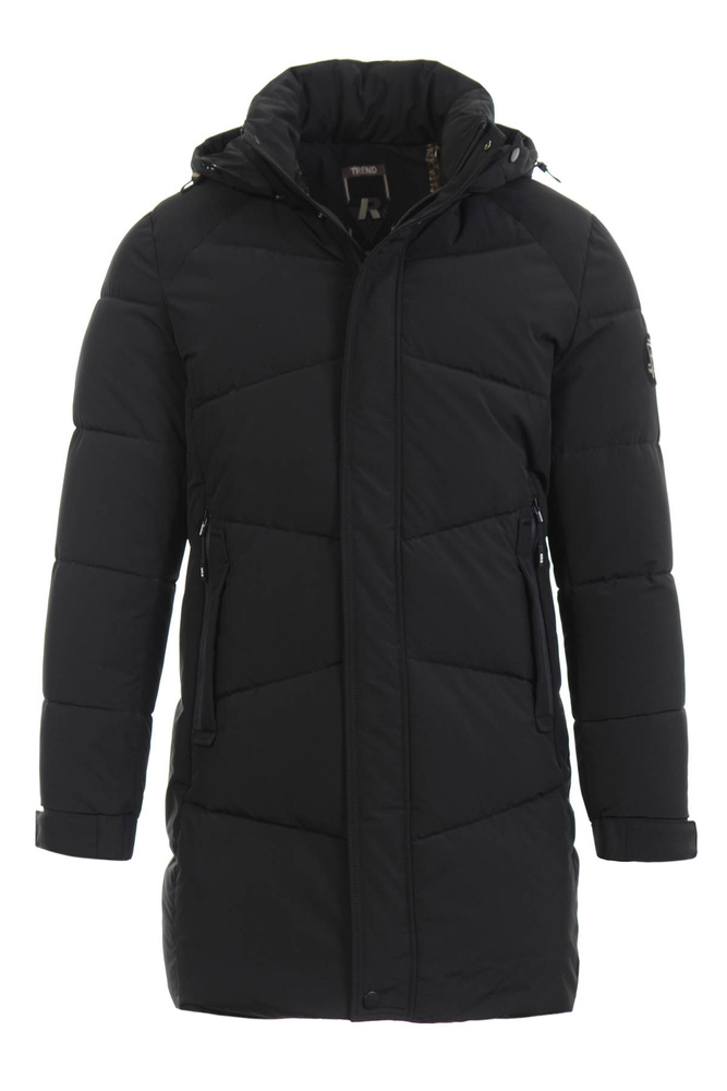 Męska Zimowa Kurtka Karol Czarna