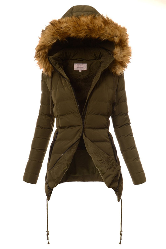 Damska Kurtka Ortalionowa  Zielona