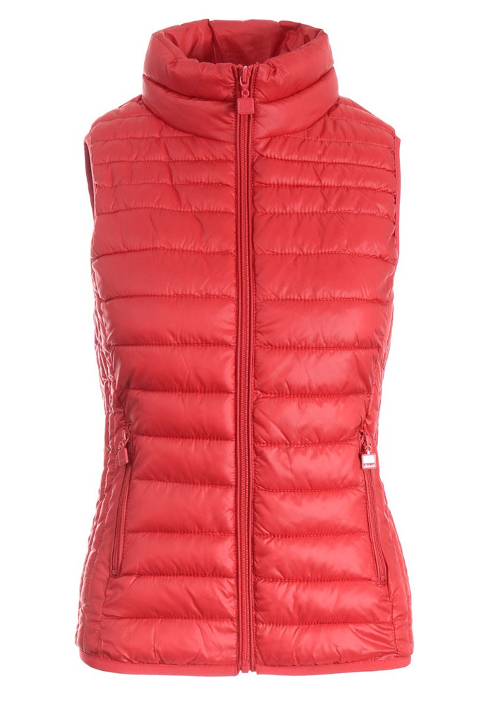 Damska Kamizelka Bezrękawnik Jasmina Czerwony