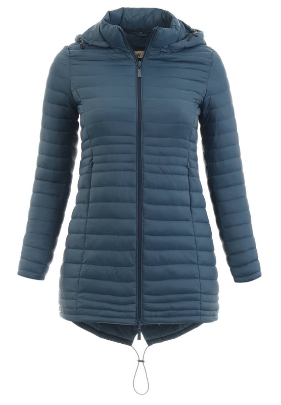 Damska Kurtka Ortalionowa Wiosenna Alfreda Morska