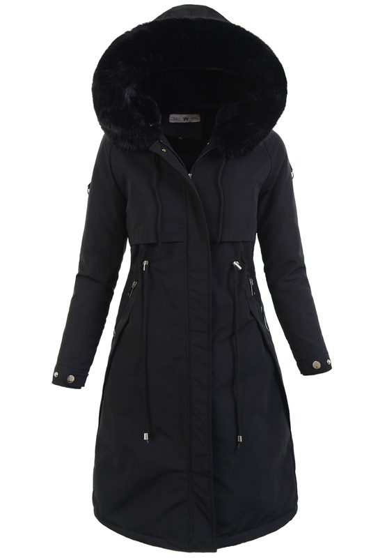 Damska Kurtka Parka Astrid Czarna