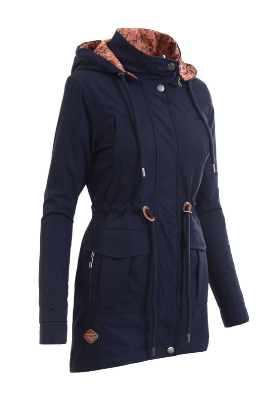 Kurtka Dwustronna Wiosenna Teresa Granatowa