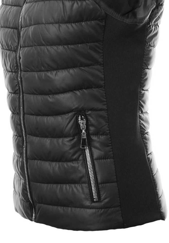 Damska Kamizelka Bezrękawnik Czarny