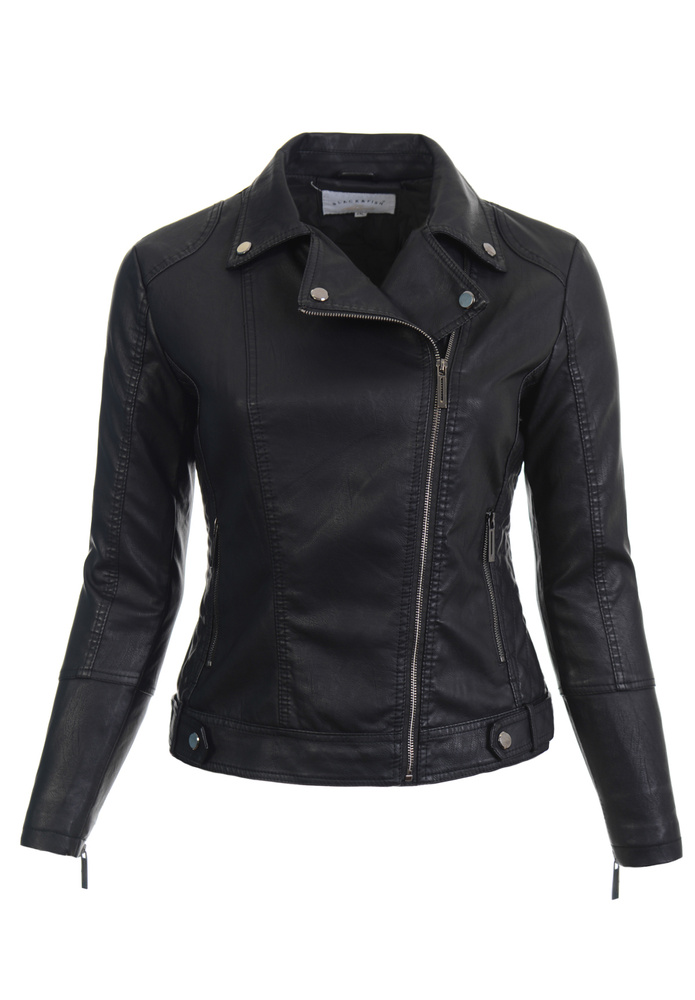 Damska Kurtka Ramoneska Miriam Czarna