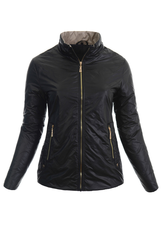 Damska Kurtka Przejściowa Wiosenna Pelagia Czarna