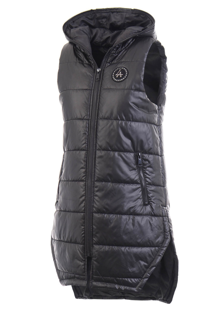 Damska Kamizelka Bezrękawnik Julia Czarna