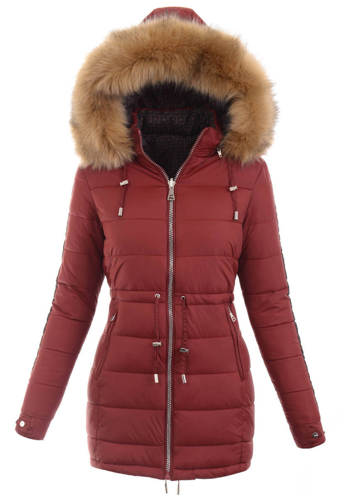 Damska Kurtka Zimowa Parka Urszula Ceglana