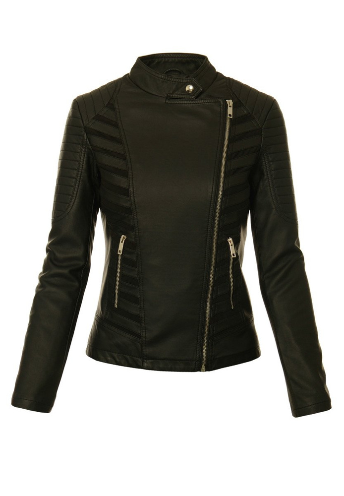 Damska Kurtka Ramoneska Hana Czarna