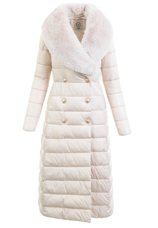 Damska Kurtka Ortalionowa Tekla Kremowa