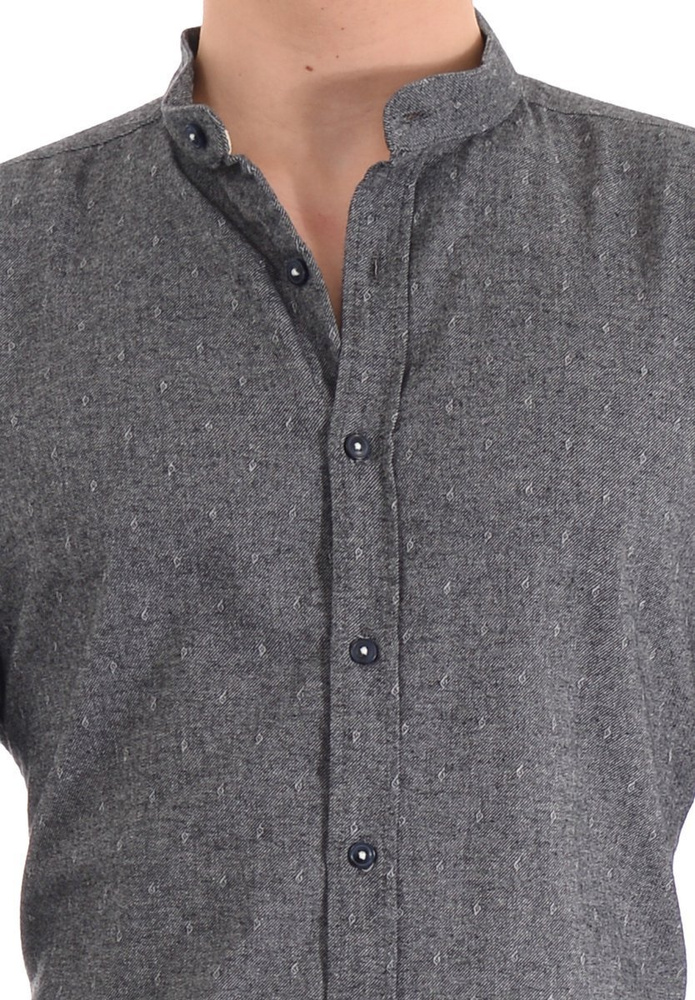 Męska Koszula Szara