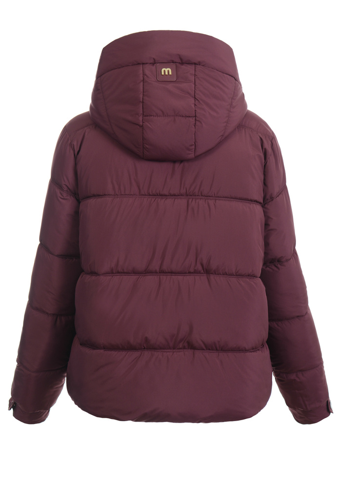 Damska Kurtka Zimowa Honorata Bordowa