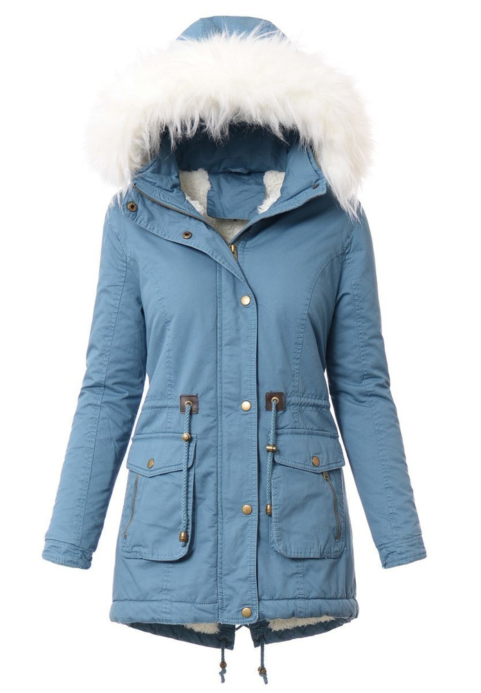 Parka Zimowa Agnieszka Niebieska