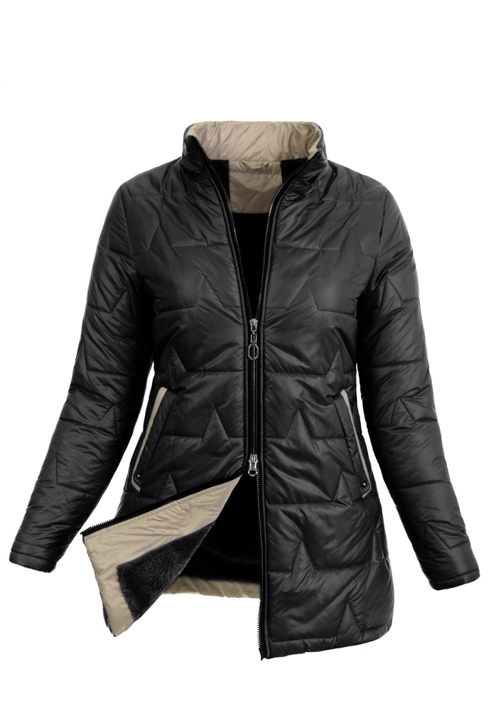 Damska Kurtka Zimowa Apolonia Czarna