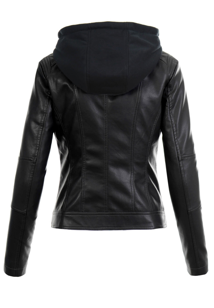 Damska Kurtka Ramoneska Asteria Czarna