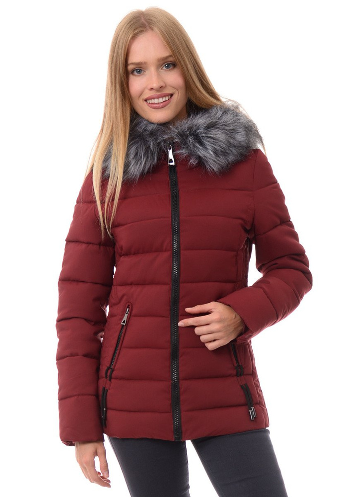 Kurtka Zimowa Zofia Bordowa