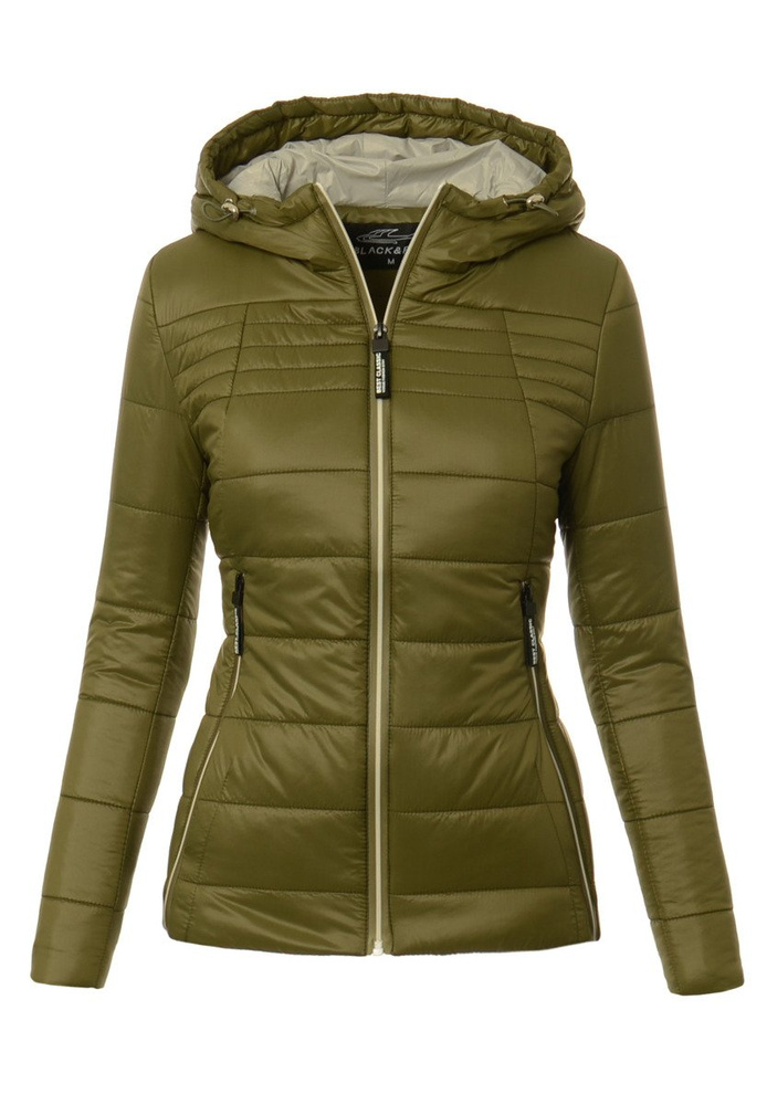 Damska Wiosenna Kurtka Marieta Oliwkowa