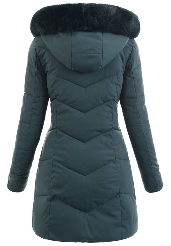 Damska Kurtka Ortalionowa Hortensja Zielona