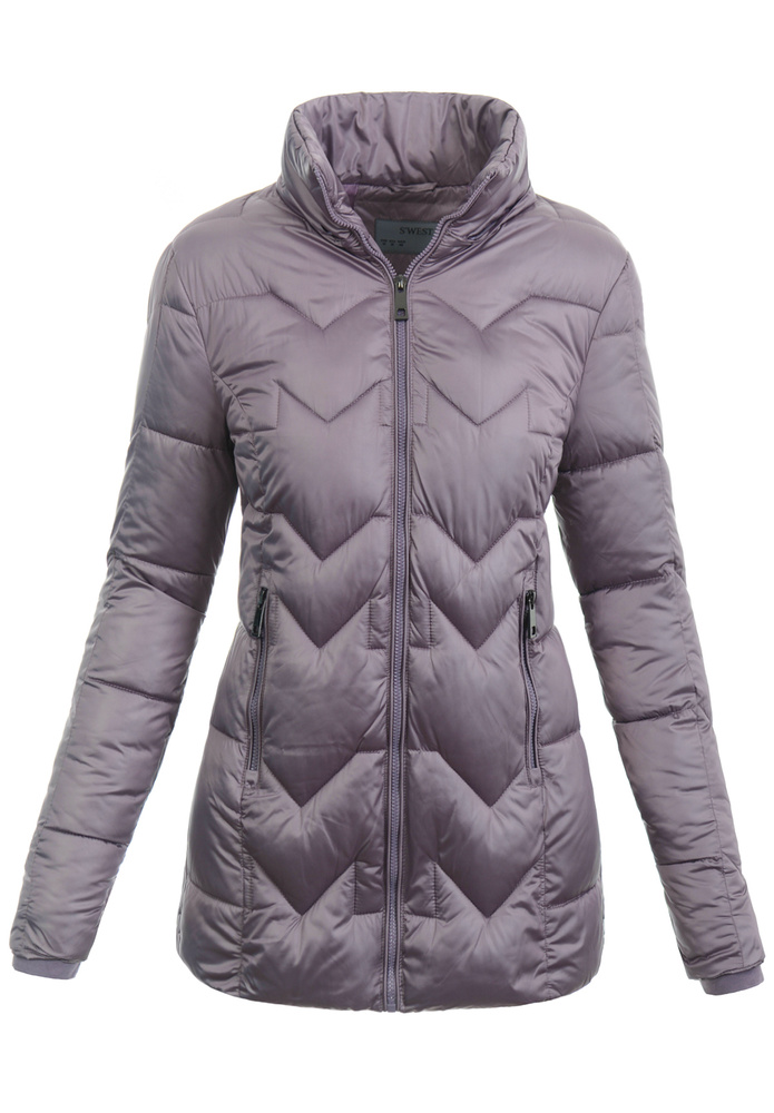 Damska Kurtka Zimowa Michalina Fioletowa