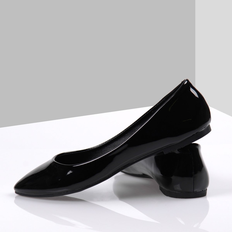 Damskie Buty Baleriny Clarisse Czarne