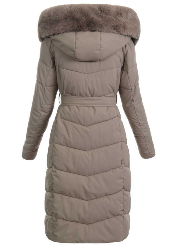 Damska Kurtka Zimowa Hana Brązowa